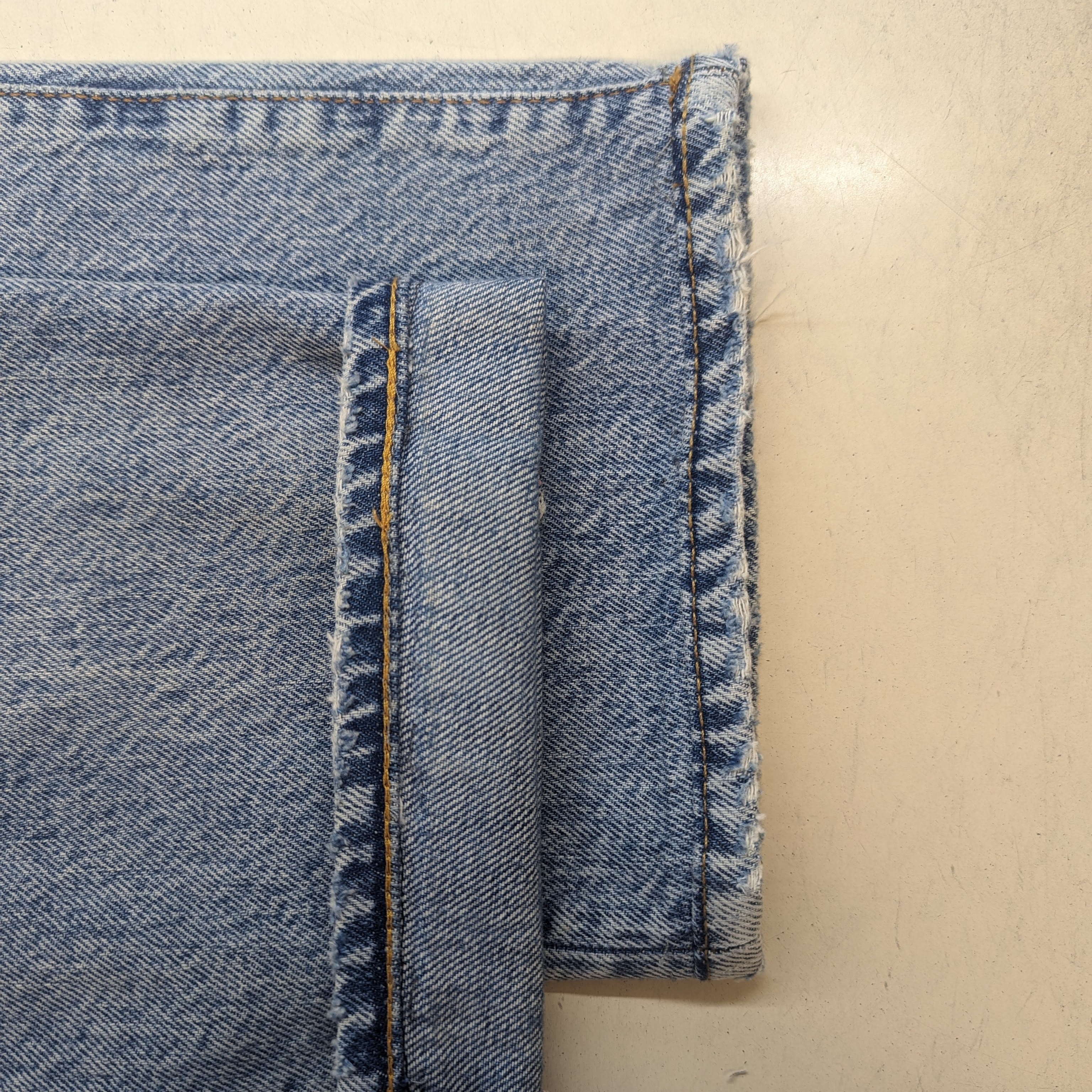 Hems: Reattach original hem